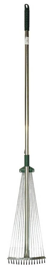 Грабли веерные RACO R743 с черенком, регулируемые, длина 1240 мм, 4231-53/743