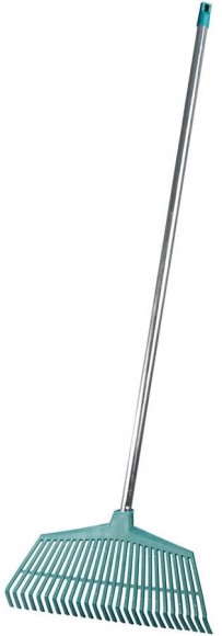 Грабли веерные RACO со стальной ручкой, 26 пласт. зубцов, 430 мм, 4231-53/746