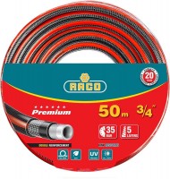 Шланг RACO PREMIUM 3/4, 50 м, 35 атм, пятислойный, поливочный, усиленный двумя слоями армирования, 40300-3/4-50_z01 Шланг RACO PREMIUM 3/4, 50 м, 35 атм, пятислойный, поливочный, усиленный двумя слоями армирования, 40300-3/4-50_z01