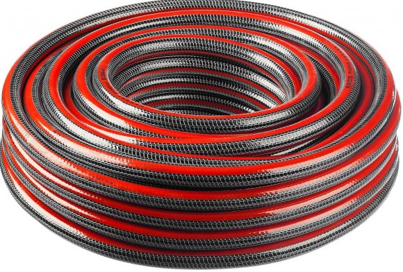 Шланг RACO PREMIUM 3/4, 50 м, 35 атм, пятислойный, поливочный, усиленный двумя слоями армирования, 40300-3/4-50_z01 Шланг RACO PREMIUM 3/4, 50 м, 35 атм, пятислойный, поливочный, усиленный двумя слоями армирования, 40300-3/4-50_z01
