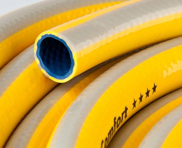 Шланг RACO COMFORT 1/2, 50 м, 30 атм, трёхслойный поливочный, армированный, 40303-1/2-50_z01