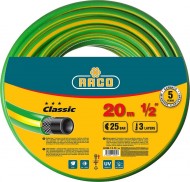 Шланг RACO CLASSIC 1/2", 20 м, 25 атм, трёхслойный, поливочный, армированный, 40306-1/2-20_z01 Шланг RACO CLASSIC 1/2", 20 м, 25 атм, трёхслойный, поливочный, армированный, 40306-1/2-20_z01