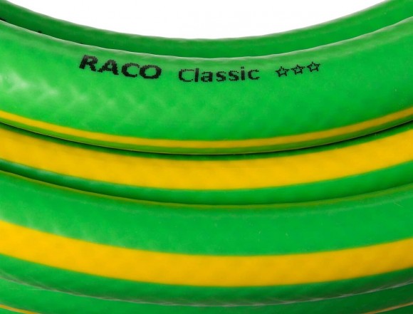 Шланг RACO CLASSIC 1/2, 50 м, 25 атм, трёхслойный, поливочный, армированный, 40306-1/2-50_z01 Шланг RACO CLASSIC 1/2, 50 м, 25 атм, трёхслойный, поливочный, армированный, 40306-1/2-50_z01
