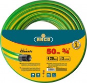 Шланг RACO CLASSIC 3/4", 50 м, 20 атм, трёхслойный поливочный, армированный, 40306-3/4-50_z01 Шланг RACO CLASSIC 3/4", 50 м, 20 атм, трёхслойный поливочный, армированный, 40306-3/4-50_z01