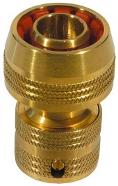 Соединитель RACO PROFI 3/4, с автостопом, быстросъемный для шланга, из латуни, 4246-55006B