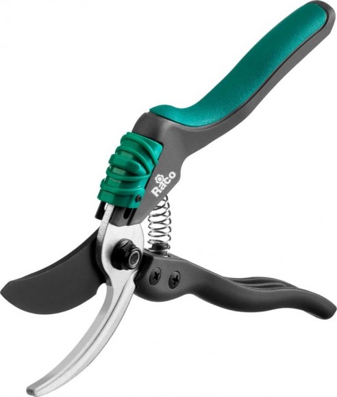 Секатор RACO со специальными эргономичными двухкомпонентными рукоятками армированными фиберглассом, плоскостной, 205 мм, 4206-53/S161 Секатор RACO со специальными эргономичными двухкомпонентными рукоятками армированными фиберглассом, плоскостной, 205 мм, 4206-53/S161