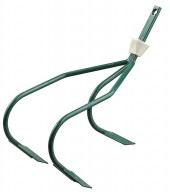 Культиватор RACO с бороздовичками, 3 зубца, с быстрозажимным механизмом, 150 мм, 4230-53825 Культиватор RACO с бороздовичками, 3 зубца, с быстрозажимным механизмом, 150 мм, 4230-53825