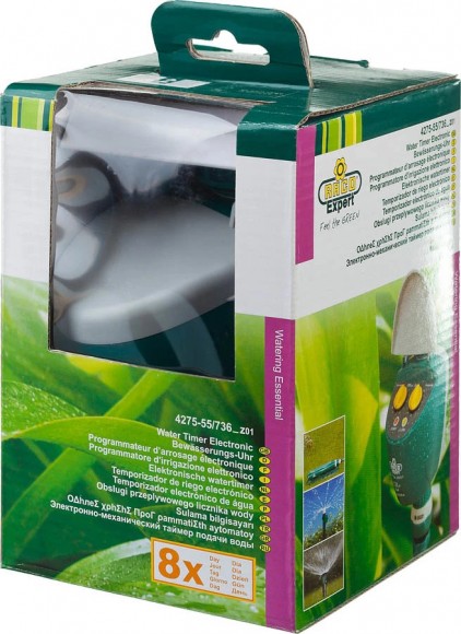 Таймер RACO 1-120 мин, электронно-механический таймер для подачи воды, 4275-55/736_z01