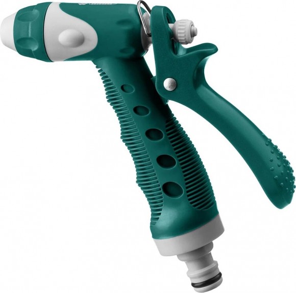 Пистолет-распылитель RACO 506C плавная регулировка, курок сзади, поливочный пластиковый с TPR, 4255-55/506C-30